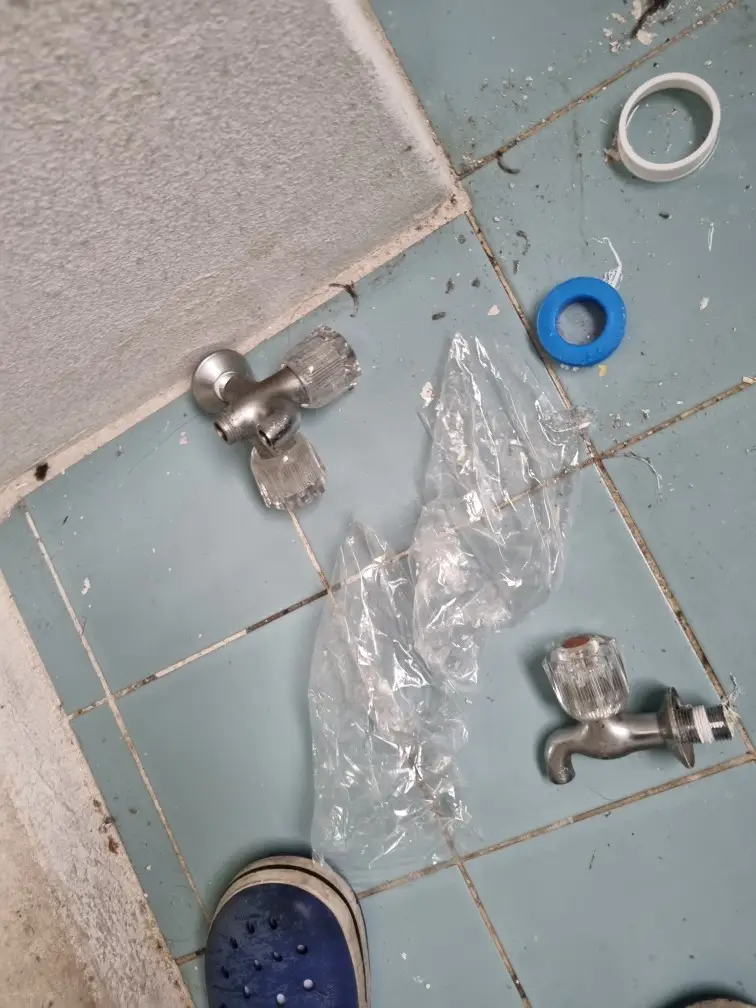 세탁실 수도 교체 6